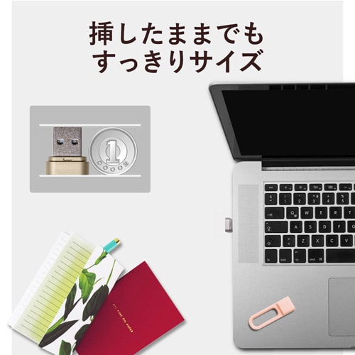 USB3.2対応USBメモリ― 16GB ピンク