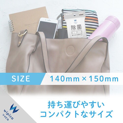 除菌ウェットティッシュ ハンディ 15枚