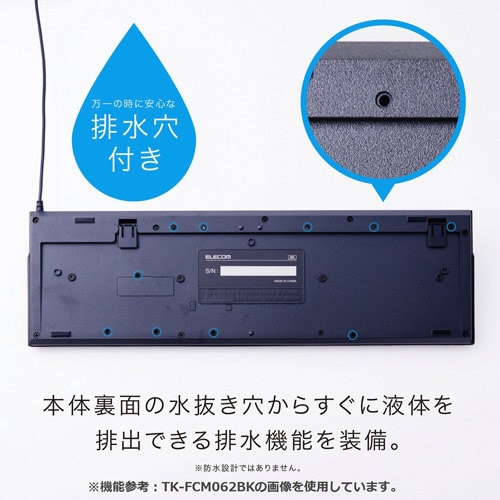 有線キーボード メンブレン ホワイト