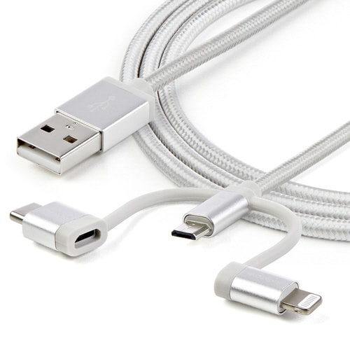 Lightning−USB 3in1ケーブル 1m