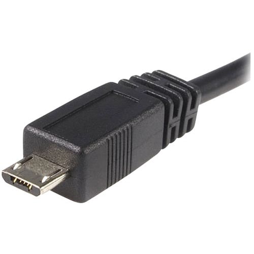 USBケーブル(A−マイクロB) 1.0m 黒