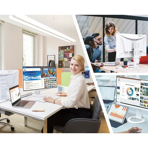 23.8型液晶モニター フルHD 白