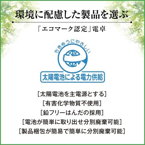 スタイリッシュ電卓 手帳型 ゴールド