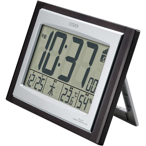 シチズン 置掛デジタル電波時計
