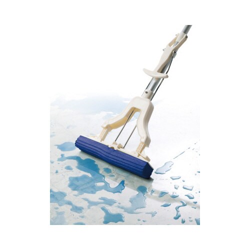 吸水スポンジモップV型本体 スペア1個付