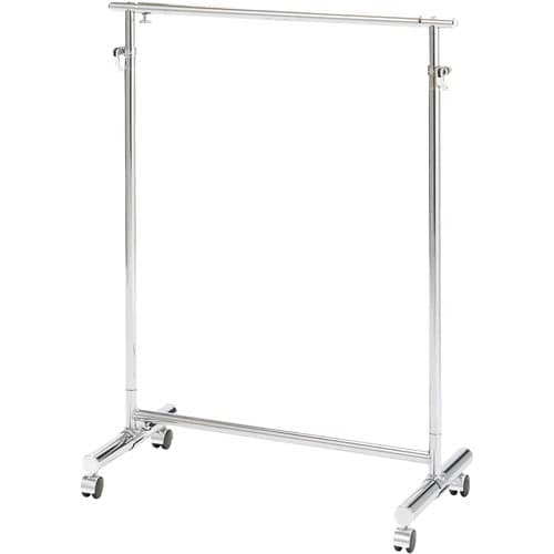 縦横伸縮コートハンガー 780−1330 クローム