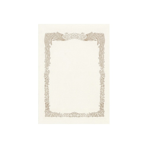 賞状用紙<OA対応>B5 横書き用 10枚