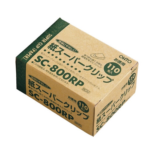 紙スーパークリップ110個入