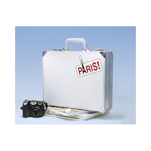 屋外にも使えるフィルムラベル 白 1面 10枚