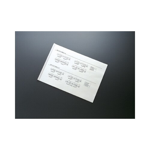 製本レール297 A4ジャストサイズ10本入 白