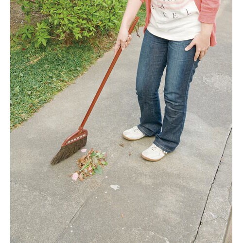 名匠163 黒シダほうき 中柄