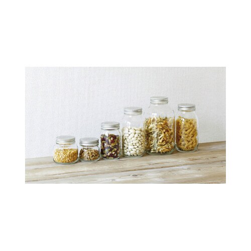 銀キャップ保存びん200 6個セット