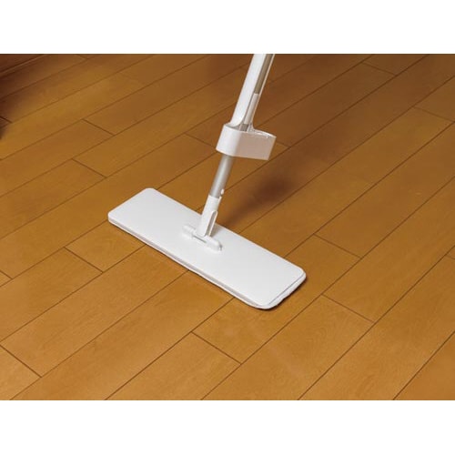 絞れる水拭きフロアモップスリム