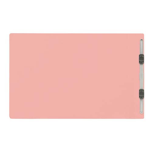 フラットファイルA4E縦罫線タイプ ピンク