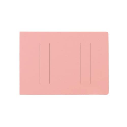 フラットファイルB5E縦罫線タイプ ピンク