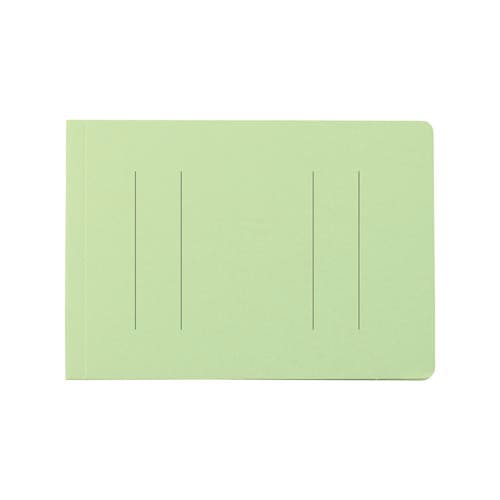 フラットファイルB6E縦罫線タイプ グリーン
