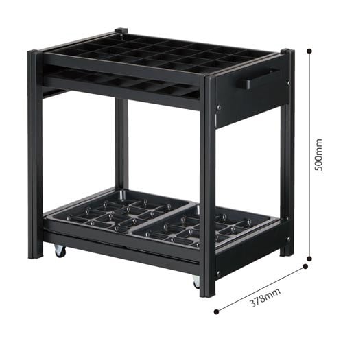 傘立て伸縮式 24−48本用 ブラック