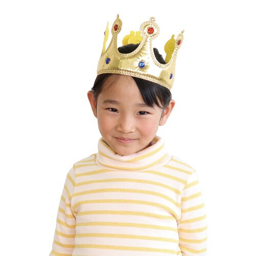 キラキラやわらかかんむりゴールド