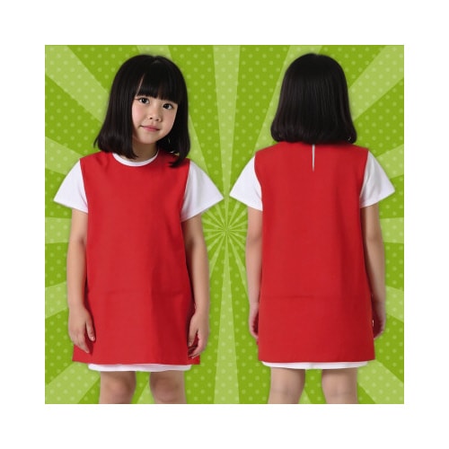 衣装 不織布ワンピース 赤