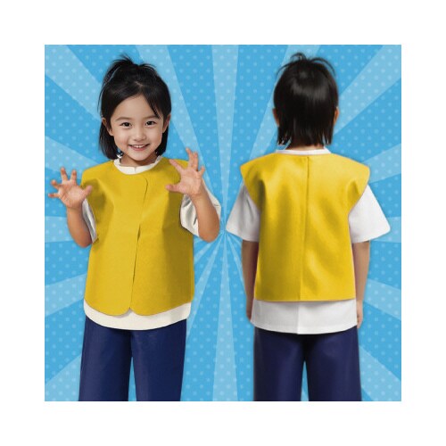 衣装 不織布ベスト 黄