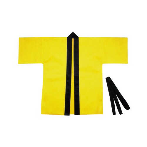 不織布ハッピ大人用 黄