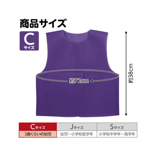 衣装ベース C ベスト 紫