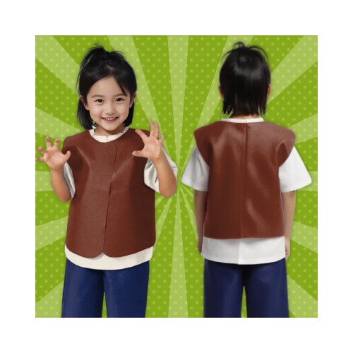 衣装ベース S ベスト 茶