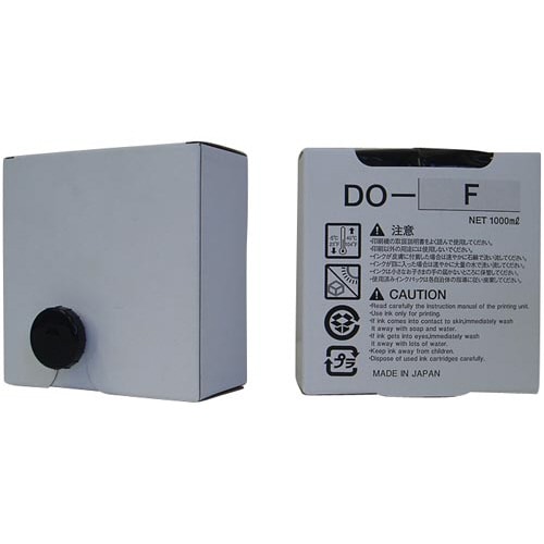印刷機用汎用インク DO−F ブラック(6個入)