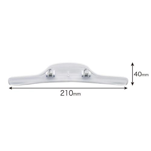 マグネットワイドクリップ クリア