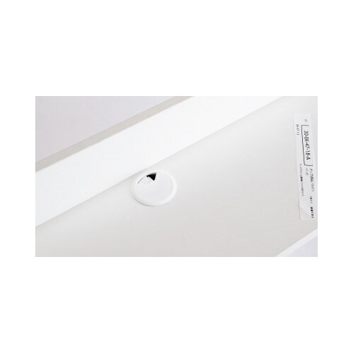 ワーキングデスク上置棚幅1200用ホワイト