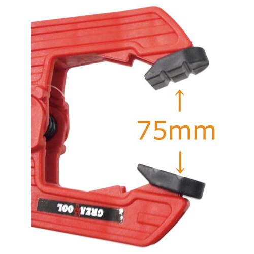 パワークランプ 全長175mm最大口開き75mm