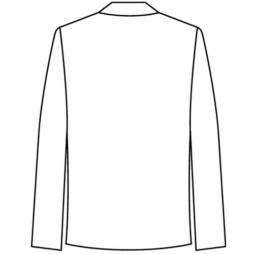 Vネック カーディガン ブラック S