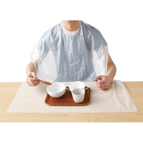 使い切り食事用エプロン 50枚
