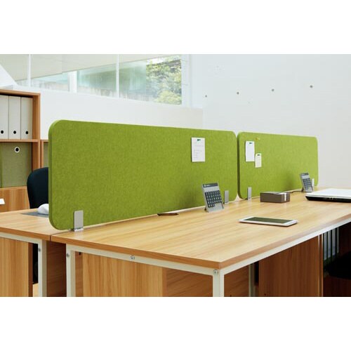 フェルトデスクトップパネル 幅1000用 抹茶G