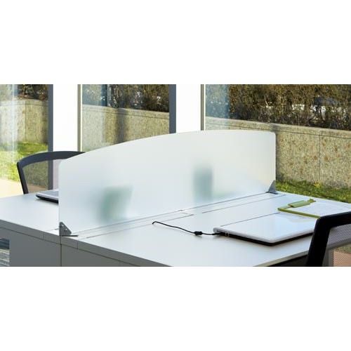 アクリルデスクトップパネル300W1200フロスト