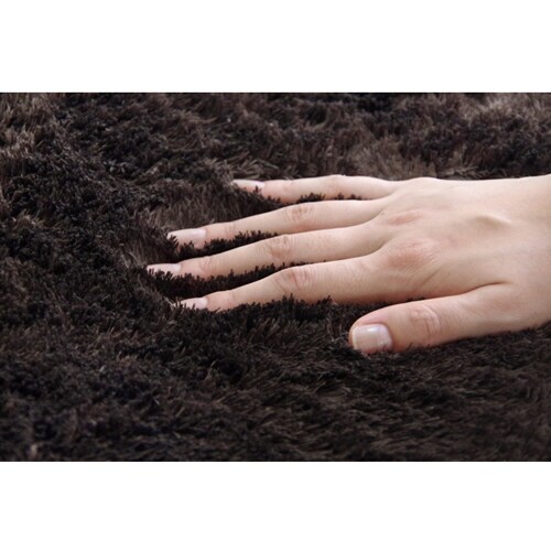 ラルジュ ブラウン 185×185cm