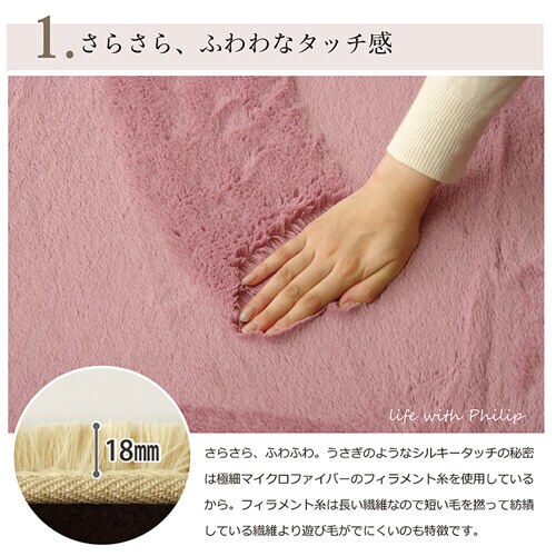 フィリップ ベージュ 200×300cm