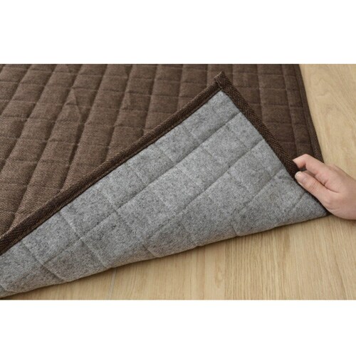 コルム ブラウン 185×185cm