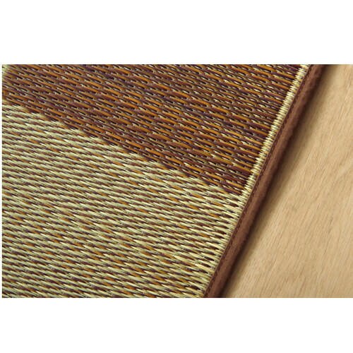 Fブロック2 ブラウン 191×250cm