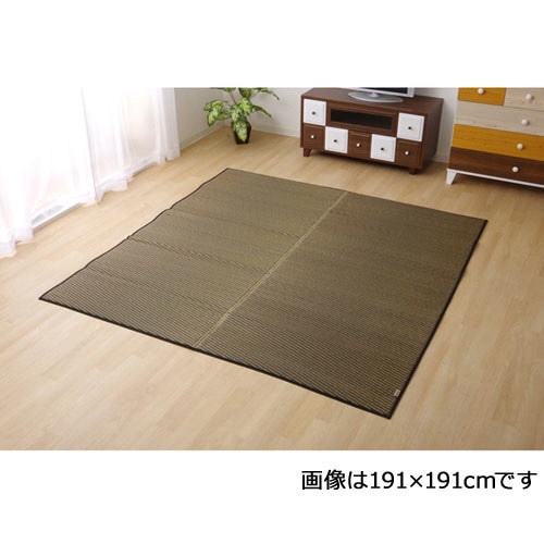 Fソリッド Dブラウン 191×250cm