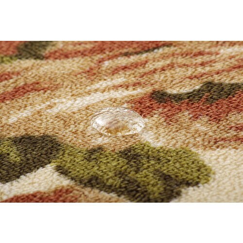 撥水キャンベル ラグ ベージュ 江戸間2畳