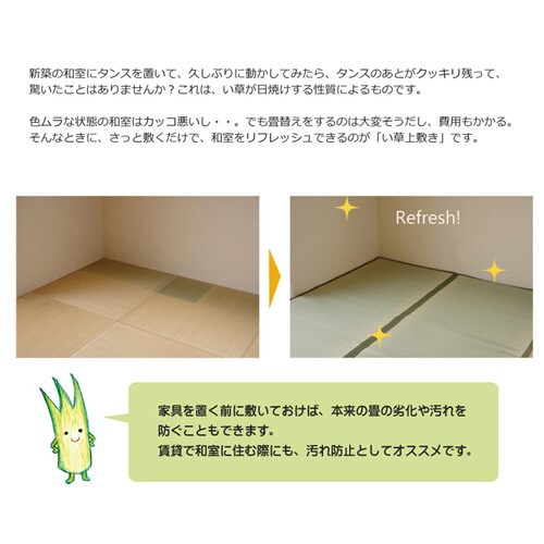 草津 ナチュラル 江戸間4.5畳