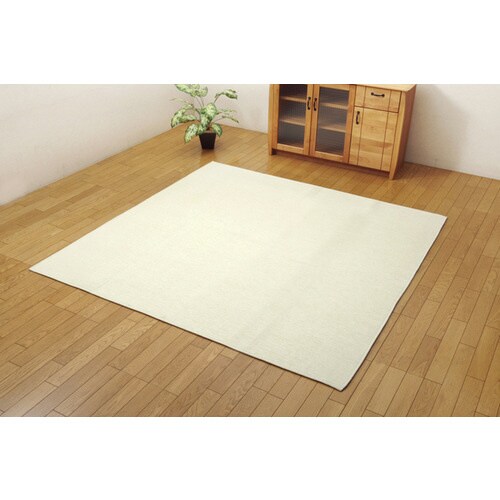 モデルノ ラグ アイボリー 185×185cm