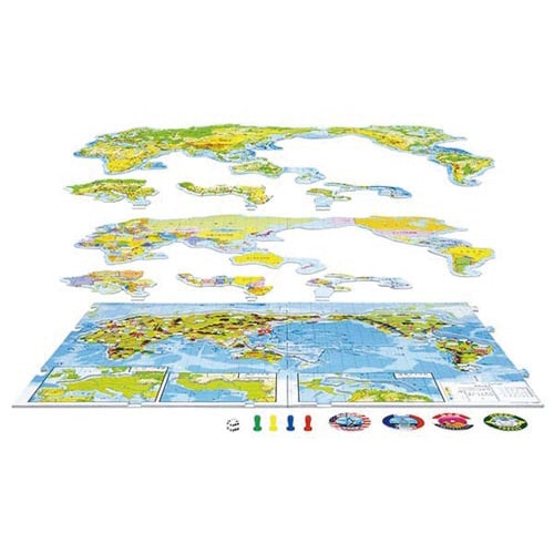 ゲーム&パズル世界地図