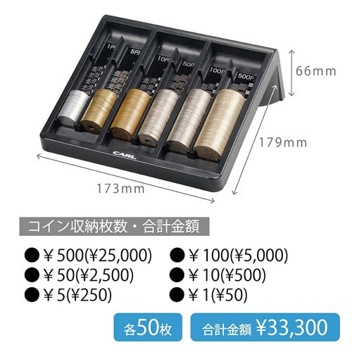 コインカウンター ブラック