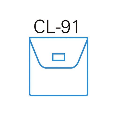 粘着ポケット CDポケット×3