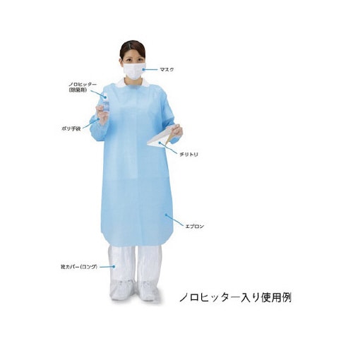 おうとくりん(嘔吐物処理キット) ノロヒッター入り