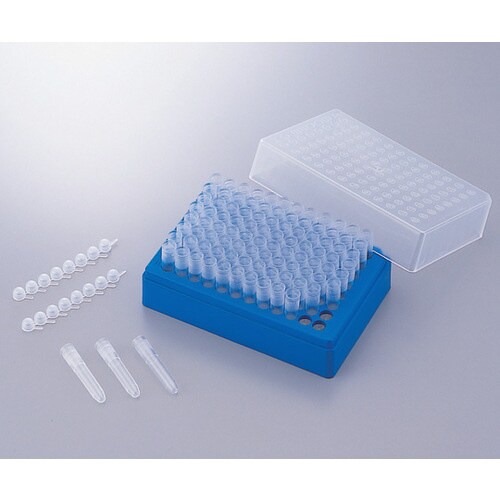 マイクロタイターチューブ用 8連キャップ 120個