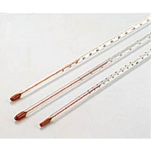 赤液棒状温度計 0ー150℃