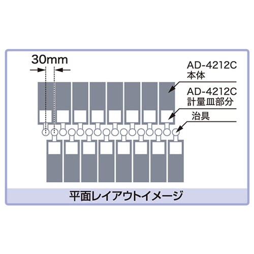 AD−4212C−300セパレート型天秤